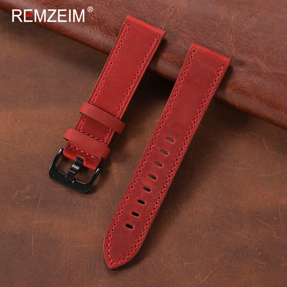 Classic Men's Crazy Horse Leat - Leather Strap Quick Release review and price
