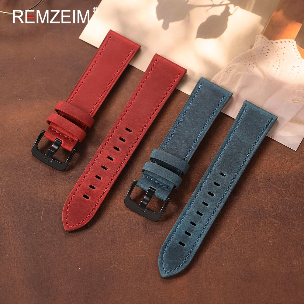 Classic Men's Crazy Horse Leat - Leather Strap Quick Release review and price