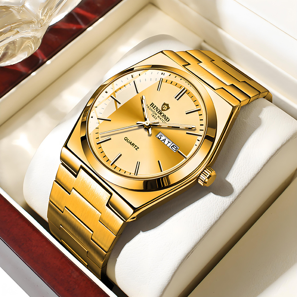 BINBOND Genuine Men Watch Ligh - Seiko Watch 5 Sports review and price