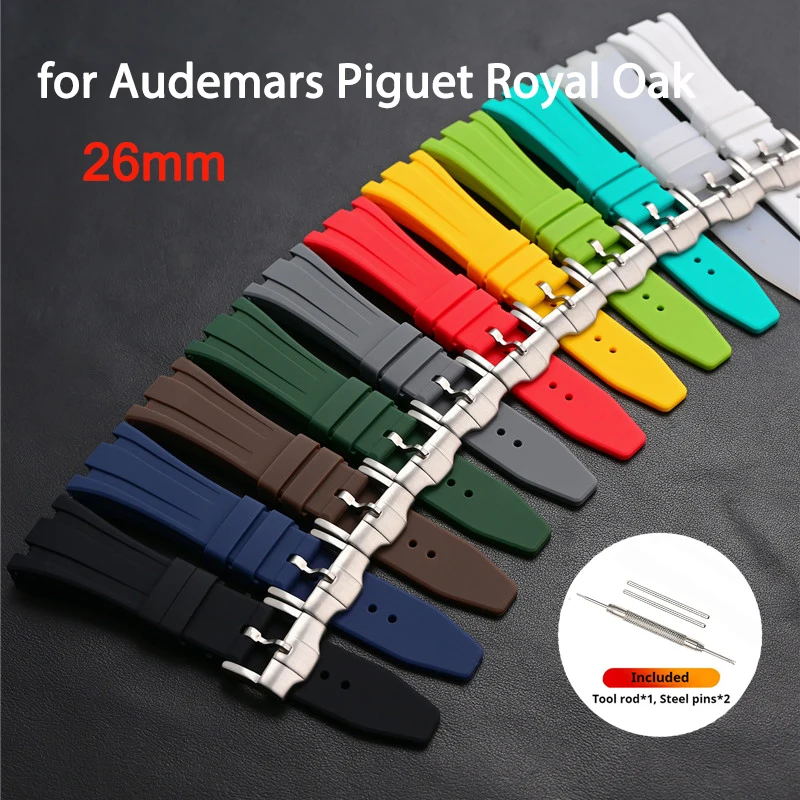 26mm Rubber Strap for Audemars - Audemars Piguet Watch Royal Oak Offshore review and price