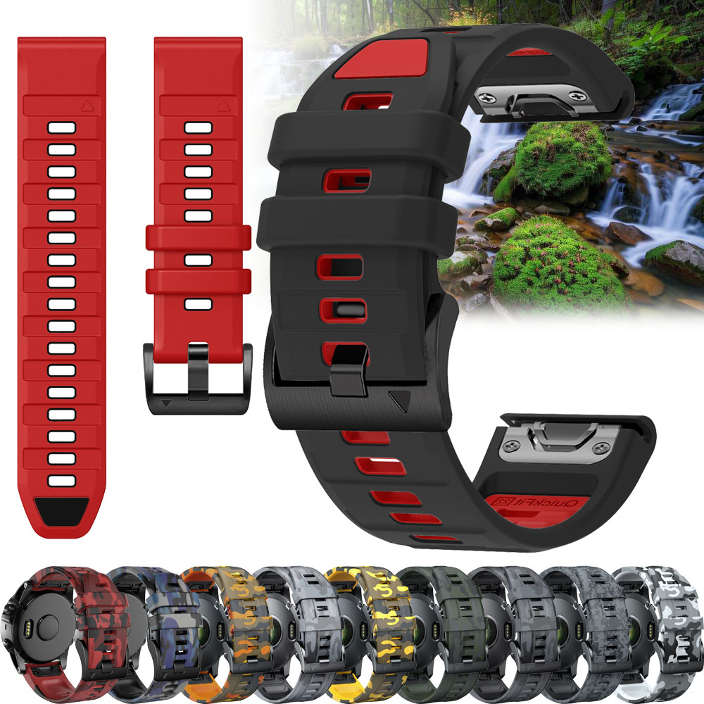 Fenix E 47mm Official QuickFit - Silicone Watch Band 22Mm review and price